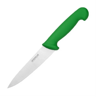 Hygiplas Chefs Knife Green 160mm - Green for Fruit and Veg