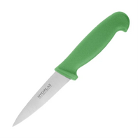 Hygiplas Paring Knife Green 83mm - Green for Fruit and Veg