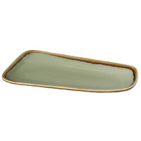 Olympia Kiln Plate Platter 335mm Moss Green Pkt 4