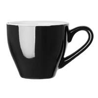 Olympia Cafe Espresso Cup 100ml Black Pk of 12