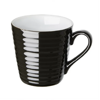 Olympia Cafe Aroma Mug 340mm Black Pack of 6