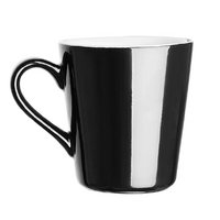 Olympia Cafe Flat White Cup 170mm Black Pack of 12