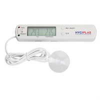 Hygiplas Digital Fridge Freezer Thermometer with Alarm