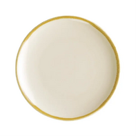 Olympia Kiln Sandstone Round Coupe Plates 180mm (Pack of 6)