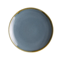 Olympia Kiln Ocean Round Coupe Plates 180mm (Pack of 6)