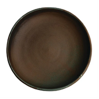 Olympia Canvas Coupe Bowl Brown with Green Verdigris 230mm (Pack of 6)