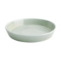 Olympia Cavolo Flat Round Bowls Spring Green 220mm Pack of 4