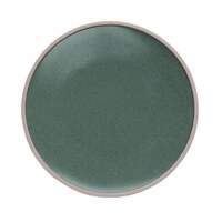 Olympia Anello Green Raw Edge Plates 205mm Ctn of 6