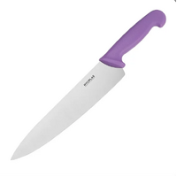 Hygiplas Cooks Knife Purple 250mm - Purple for Allergens