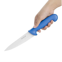 Hygiplas Cooks Knife Blue 160mm - Blue for Raw fish