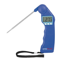 Hygiplas Easytemp Colour Coded Blue Probe Thermometer - Use with Raw Fish