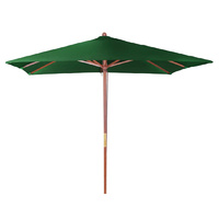 Bolero Table Umbrella Green Square 2.5M