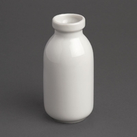 Olympia White Mini Milk Bottle 145ml