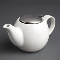 Olympia Cafe Teapot White 510ml