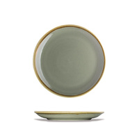 Olympia Kiln Round Coupe Plate 230mm Moss Green Pkt 6