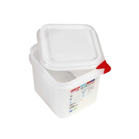 Araven Food Storage Container 1/6 GN 2.6L Pkt 4