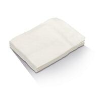 White 2 Ply Quilted Dinner Napkin GT Fold  Ctn of 1000