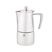 Avanti Art Deco Espresso Maker S/Steel 200ml - 4 Cup