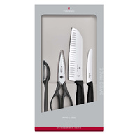 Victorinox Swiss Classic Black Kitchen Set, 4 pieces