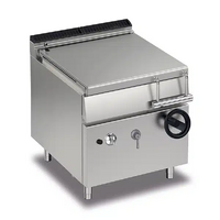 Baron Queen7 60L Gas Bratt Pan With Manual Tilting Q70BR/G80