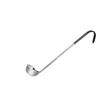 Chef inox Ladle Stainless Steel Black Handle 30ml/1oz