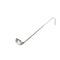 Chef Inox Ladle Stainless Steel White Handle 60ml/2oz