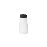 Chef Inox Soft Squeeze Shaker Bottle with Black Cap 300ml with 9 Large Holes