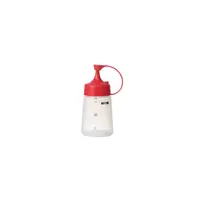 Chef Inox Soft Squeeze Bottle with Red Cap 180ml