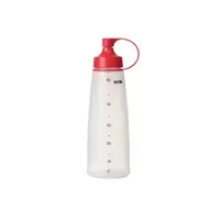 Chef Inox Soft Squeeze Bottle with Red Cap 550ml