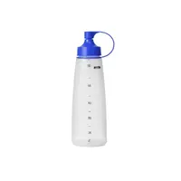 Chef Inox Soft Squeeze Bottle with Blue Cap 550ml