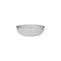 Round Serving/Seafood Bowl Hammered Satin 250x80mm/2.8L