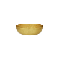 Round Serving/Seafood Bowl Hammered Brass 250x80mm/2.8L