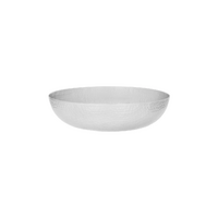 Round Serving/Seafood Bowl Hammered Satin 300x80mm/4L