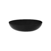 Round Serving/Seafood Bowl Hammered Black 350x80mm/5L