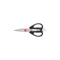 Chef Inox Kitchen Scissors with Black Polypropylene Handle 210mm