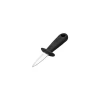 Chef Inox Oyster Knife Stainless Steel with Black Handle 146mm