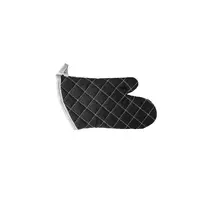 Chef Inox Oven Mitt Flame Retardant Black 330mm