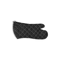 Chef Inox Oven Mitt Flame Retardant Black 430mm