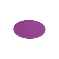 Chef Inox Purple Round Cutting / Chopping Board Polyethylene  350x13mm