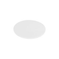 Chef Inox White Round Cutting / Chopping Board Polyethylene  350x13mm