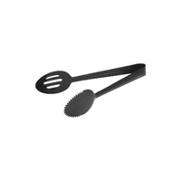 Tablekraft Spoon Tongs Gun Metal Stainless Steel 245mm