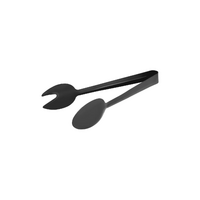 Tablekraft Round Spoon/Fork Tong Gun Metal 230mm