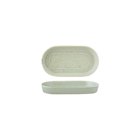 Urban Loft Pistachio Oval Plate 180x100mm, Set of 4