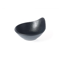 Tablekraft TK Black Round Footed Sauce Dish 90x30mm Set of 12