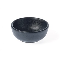 Tablekraft TK Black Round Flared Sauce Dish 80x32mm Set of 12