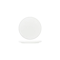 Tablekraft Core White Round Walled Lip Plate 200x23mm Pkt of 6