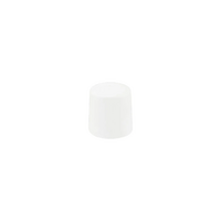 Tablekraft Core White Drum Salt Shaker (1 Hole) 48x53mm Pkt of 12