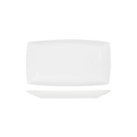 Tablekraft Core White Rectangular Coupe Platter 415x235x43mm Pkt of 2