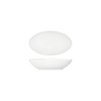 Tablekraft Core White Oval Salad Serving Bowl 230x135x55mm Ctn of 24