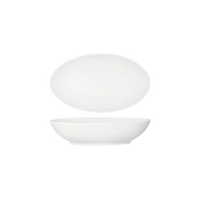 Tablekraft Core White Oval Salad Serving Bowl 305x185x70mm Ctn of 18